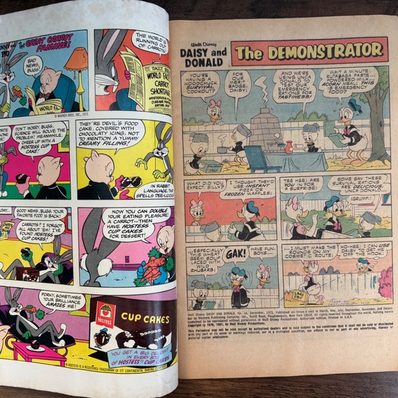 VINTAGE Walt Disney COMIC BOOKS DONALD DUCK & DAISY DUCK Golfing Set of 3 - Picture 9 of 9